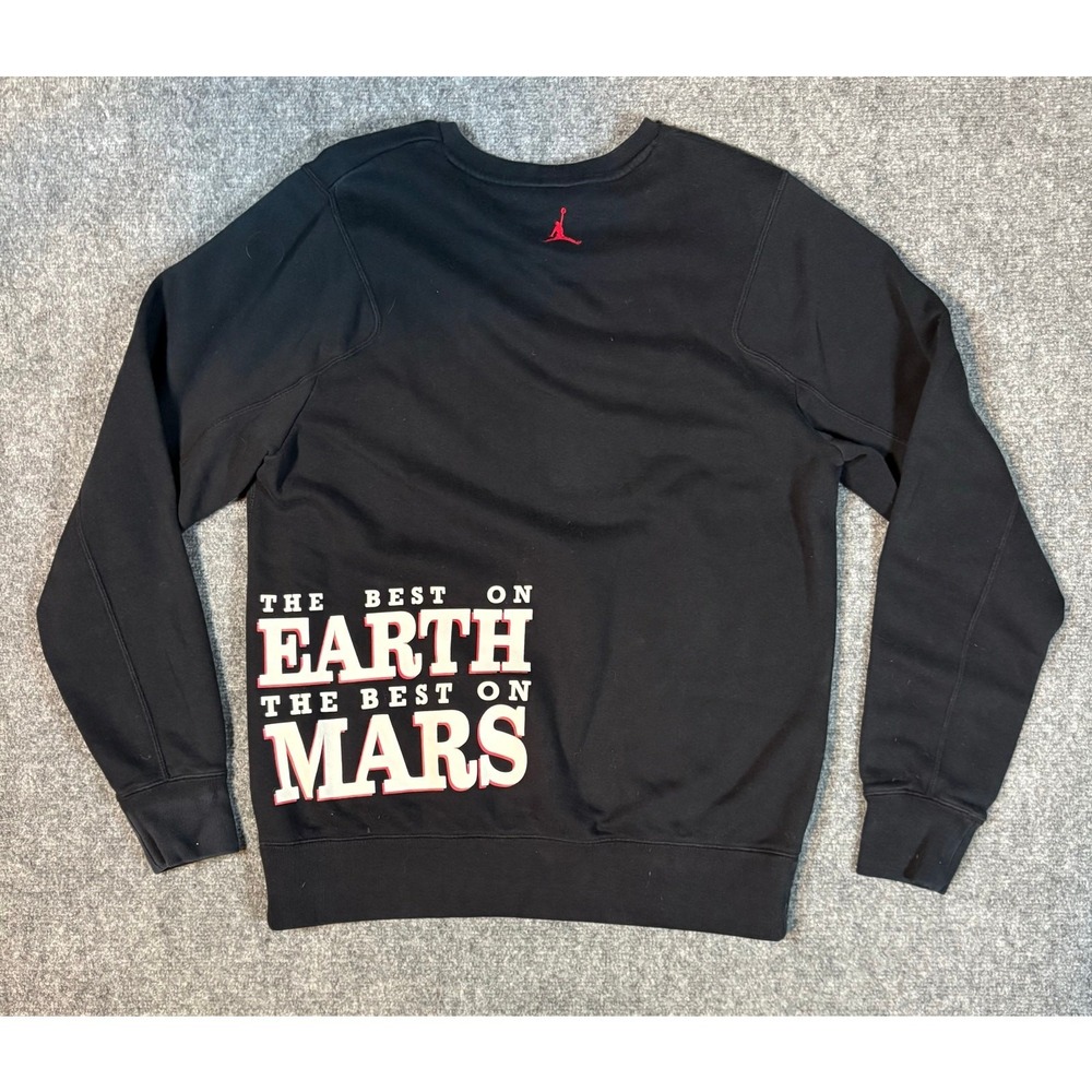 Nike Air Jordan/ Spike Lee- Best on Earth‎ Best on Mars Sweatshirt Men's Large - Picture 2 of 7